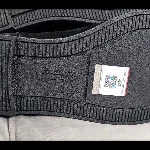 UGG 1130527 Alida Black Suede Short Unlined Pull On Booties Womens Shoes 8 - Picture 10 of 15